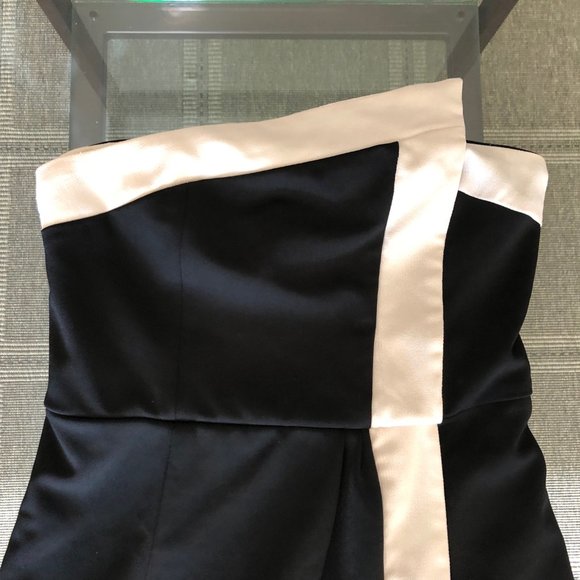 C.Luce Origami Strapless Mini Dress | Small - Picture 2 of 7